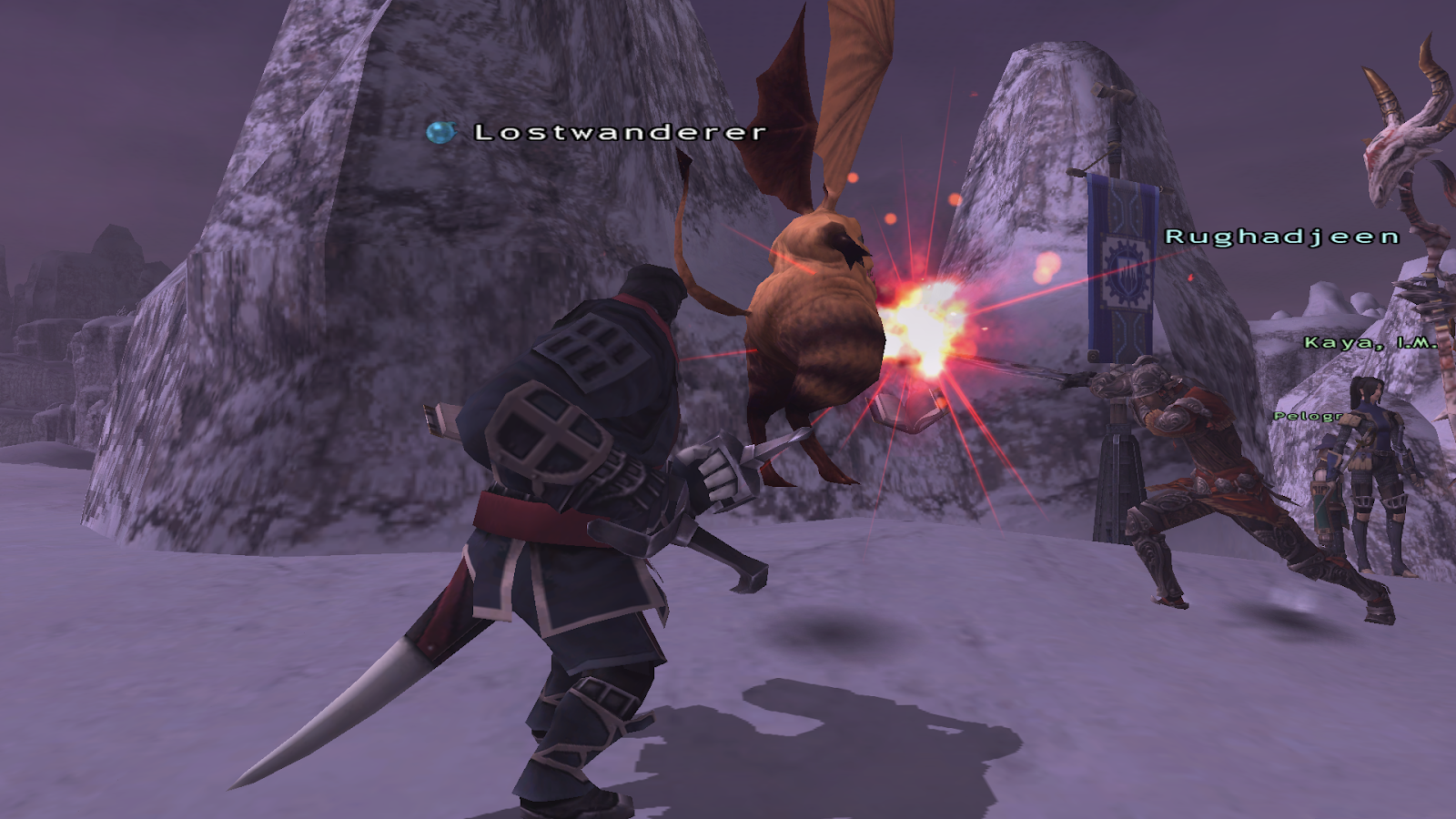Fighting through snowy tundras